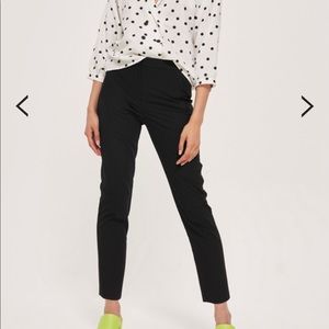 High Waist Cigarette Trousers